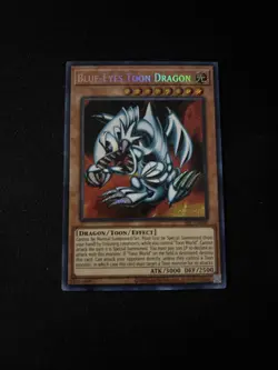 Yu-Gi-Oh! Blue-Eyes Toon Dragon SRL-EN000 Secret Rare - Image 3