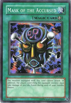YuGiOh Labyrinth of Nightmare Mask of the Accursed LON-019 - Image 4
