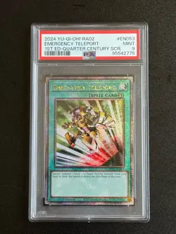 Emergency Teleport (Quarter Century Secret Rare) RA02-EN053 25th Anniversary Rarity Collection II 1st Edition - Image 4