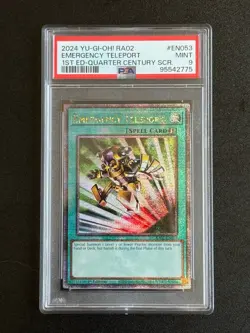 Emergency Teleport (Quarter Century Secret Rare) RA02-EN053 25th Anniversary Rarity Collection II 1st Edition - Image 5