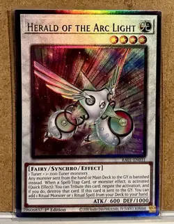 Herald of the Arc Light Ultimate Rare 1st Edition Mint Yu-Gi-Oh! Card RA01-EN031 - Image 2