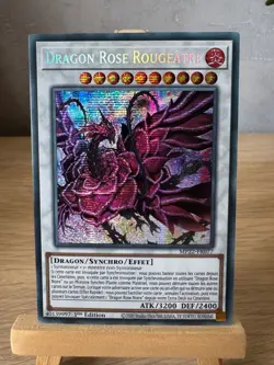 Yu-Gi-Oh! Card - Reddish Pink Dragon - MP22-FR077 - 1st - SR - Image 1