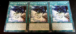 3x Here There Be Dragons 1st Edition Mint Yu-Gi-Oh! Playset [ALIN-EN061] - Image 1