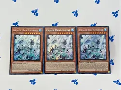 BLTR-EN081 Icejade Ran Aegirine x3 Secret Rare 1st Edition YuGiOh - Image 1