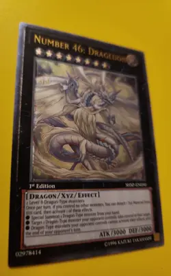 NUMBER 46: DRAGLUON YU-GI-OH! ULTIMATE RARE SHSP-EN050 VLP - Image 2