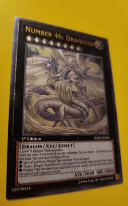 NUMBER 46: DRAGLUON YU-GI-OH! ULTIMATE RARE SHSP-EN050 VLP - Image 6