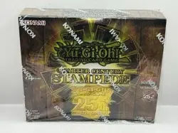 2020 Konami Yu-Gi-Oh! Quarter Century Stampede English 1st Edt. Box - Sealed - Image 4