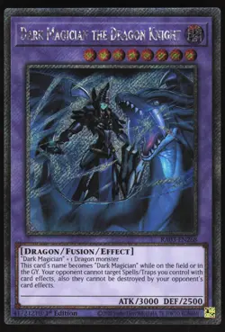 Dark Magician the Dragon Knight - RA03-EN268 - Platinum Secret Rare - Yugioh - Image 2