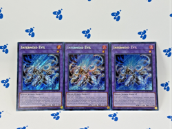 Yugioh! Infernoid Evil - BLTR-EN013 X3 - Secret Rare - 1st Edition Near Mint, - Image 3