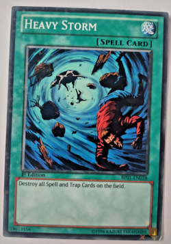 Heavy Storm (Starfoil Rare) BP01-EN038 Yugioh - 1st Edition Card - Image 4