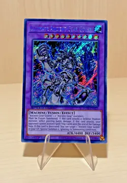 Yu-Gi-Oh! / Ultimate Ancient Gear Golem / SGX1-END21 / Secret Rare - Image 1