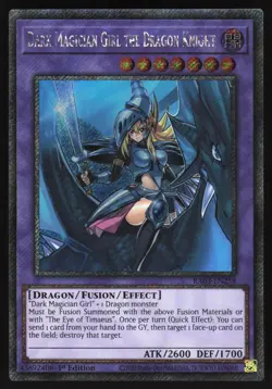 Dark Magician Girl the Dragon Knight - RA03-EN258 - Platinum Secret Rare  Yugioh - Image 1