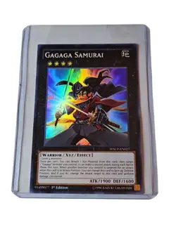 🔥Gagaga Samurai WSUP-EN027 Super Rare 1st Edition Yu-Gi-Oh Card Near Mint - Image 1