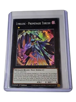 🔥Lyrilusc - Promenade Thrush - LED8-EN038 - 1st Edition - Super Rare - Yugioh - Image 1