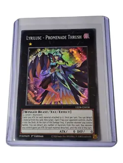🔥Lyrilusc - Promenade Thrush - LED8-EN038 - 1st Edition - Super Rare - Yugioh - Image 3