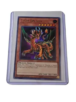 🔥Yugioh! LP Tiger Dragon - LCKC-EN069 - Ultra Rare - 1st Edition - Image 1