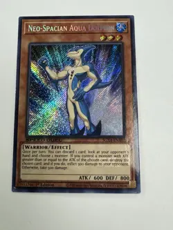 Yugioh! Neo-Spacian Aqua Dolphin - SGX4-ENA07 - Secret Rare - 1st Edition Near M - Image 2