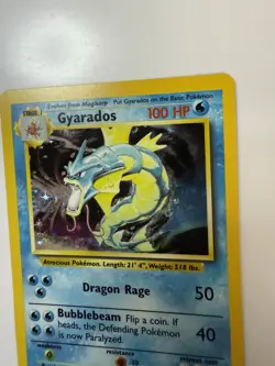 1999 Pokemon Gyarados 006/102 Base Set Holo Trading Card Game TCG Wotc Vintage - Image 3