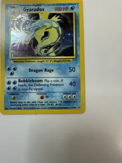 1999 Pokemon Gyarados 006/102 Base Set Holo Trading Card Game TCG Wotc Vintage - Image 4
