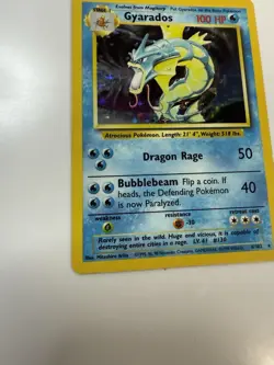 1999 Pokemon Gyarados 006/102 Base Set Holo Trading Card Game TCG Wotc Vintage - Image 5