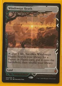 [Non-Foil] WINDSWEPT HEATH Zendikar Rising Expeditions #005 Magic MTG - Image 1