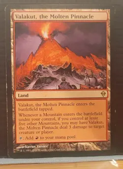 mtg VALAKUT, THE MOLTEN PINNACLE NM Zendikar 228/249 -Argo- - Image 3