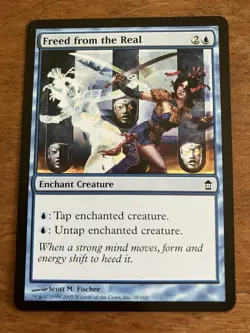 MTG - Freed from the Real - Saviors of Kamigawa - NM - Magic the Gathering - Image 1