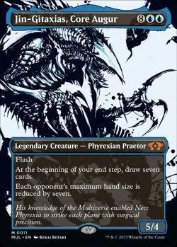 MTG Jin-Gitaxias, Core Augur March of the Machine: Multiverse Legends Regular - Image 1