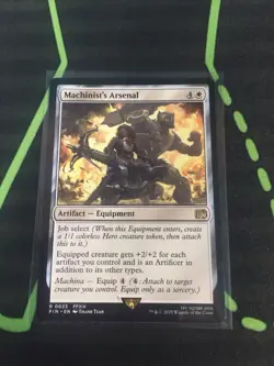 MTG Magic The Gathering Machinistâ€™s Arsenal FIN Rare Artifact Final Fantasy - Image 1