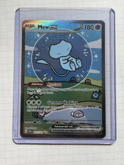 Mew ex 232/091, Pokemon, Paldean Fates, Special Illustration Rare, Bubble Mew - Image 1