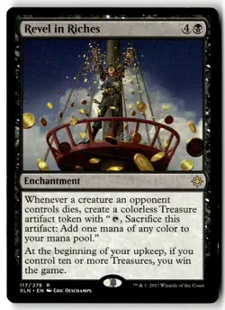 MTG Revel in Riches - XLN Moderately Played English - Image 1