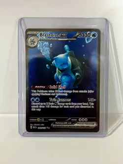 Blastoise ex 200/165 SV: 151 Special Illustration Rare SIR Holo Foil Pokemon TCG - Image 2