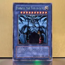 YuGiOh Obelisk the Tormentor JMP-EN004 Prismatic Secret Rare Limited Edition NM - Image 1