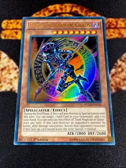 YUGIOH â€¢ DARK MAGICIAN OF CHAOS â€¢ ULTRA RARE â€¢ YGLD-ENC02 â€¢ 1st EDITION â€¢ VLP - Image 2