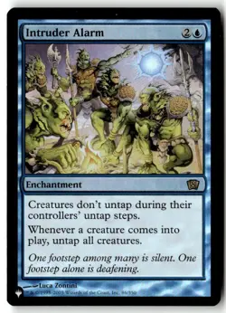 MTG Foil Intruder Alarm - The List Reprints Moderately Played English - Image 1