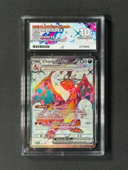 ACE 10 Charizard ex 056 PokÃ©mon Card Sv: Scarlet & Violet Promo Cards GEM MINT - Image 1
