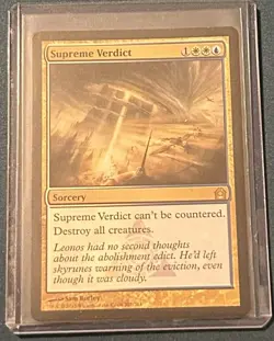 Supreme Verdict Return to Ravnica Magic The Gathering MTG - Image 1