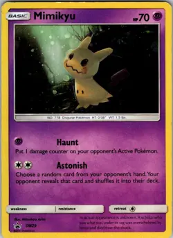 Mimikyu SM29 Pokemon Promo Holo - Image 1