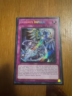 X2  YUGIOH - Dominus Impulse - ROTA-EN079 - Secret Rare - 1st Edition NM   - Image 4