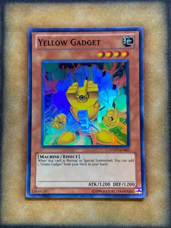 Yugioh Yellow Gadget TU07-EN003 Super Rare NM - Image 1