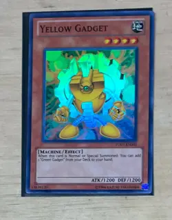 Yugioh Yellow Gadget TU07-EN003 Super Rare NM - Image 1