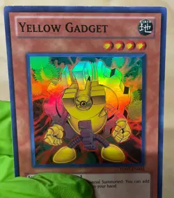 Yugioh Yellow Gadget TU07-EN003 Super Rare NM - Image 3
