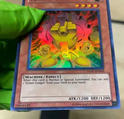 Yugioh Yellow Gadget TU07-EN003 Super Rare NM - Image 4