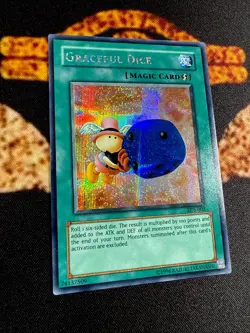ðŸ”¥YUGIOH â€¢ GRACEFUL DICE â€¢ PRISMATIC SECRET RARE â€¢ EDS-002 â€¢ PROMO â€¢ NMðŸ”¥ - Image 4
