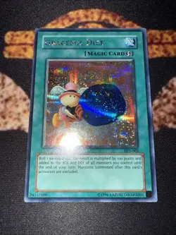 ðŸ”¥YUGIOH â€¢ GRACEFUL DICE â€¢ PRISMATIC SECRET RARE â€¢ EDS-002 â€¢ PROMO â€¢ NMðŸ”¥ - Image 6