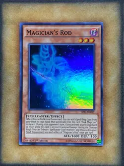Yugioh Magician's Rod TDIL-EN019 Super Rare 1st Ed NM - Image 1