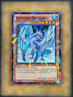 Yugioh Blizzard Dragon DT07-EN010 Duel Terminal Common NM - Image 1