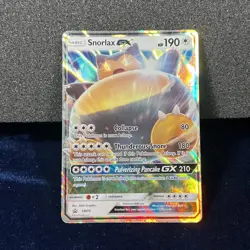 Snorlax GX SM05 Sun and Moon Promo Pokémon Card 2016 - Image 3