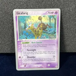 Girafarig 16/92 2006 World Championships Pokemon Card - Image 3