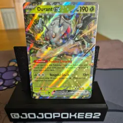 pokemon cards tcg Durant EX Surging Sparks Double Rare 004/191 - Image 3